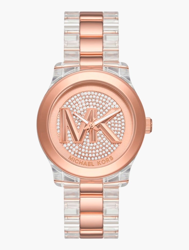 Michael kors sales transparent watch
